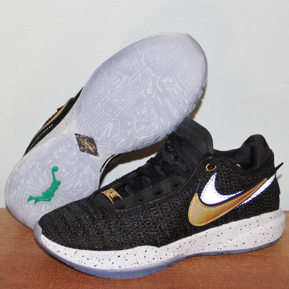 Nike Lebron 20 XX 'Fab 5' Basketball Shoes Mens 4 Womens 5.5 Black Gold
